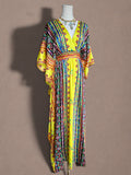 Alice of California 60s-70s Psychedelic Hostess Caftan