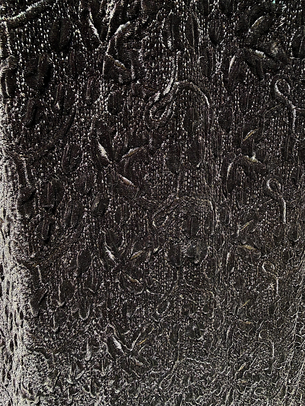Black Silk Velvet Brocade Cape
Lord & Taylor, Late 1930s–Early 1940s