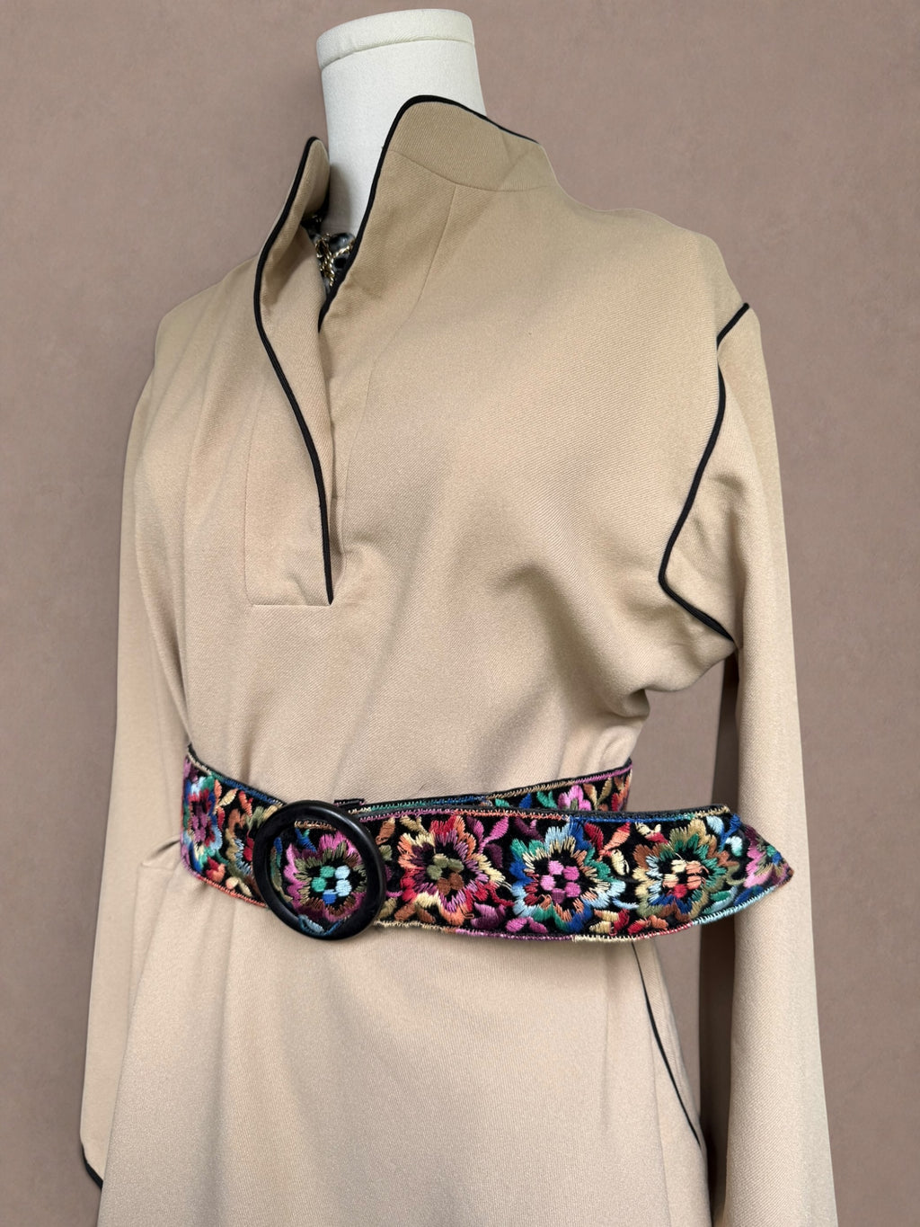 Randazzo 60s-70s Minimalist Midi Dress