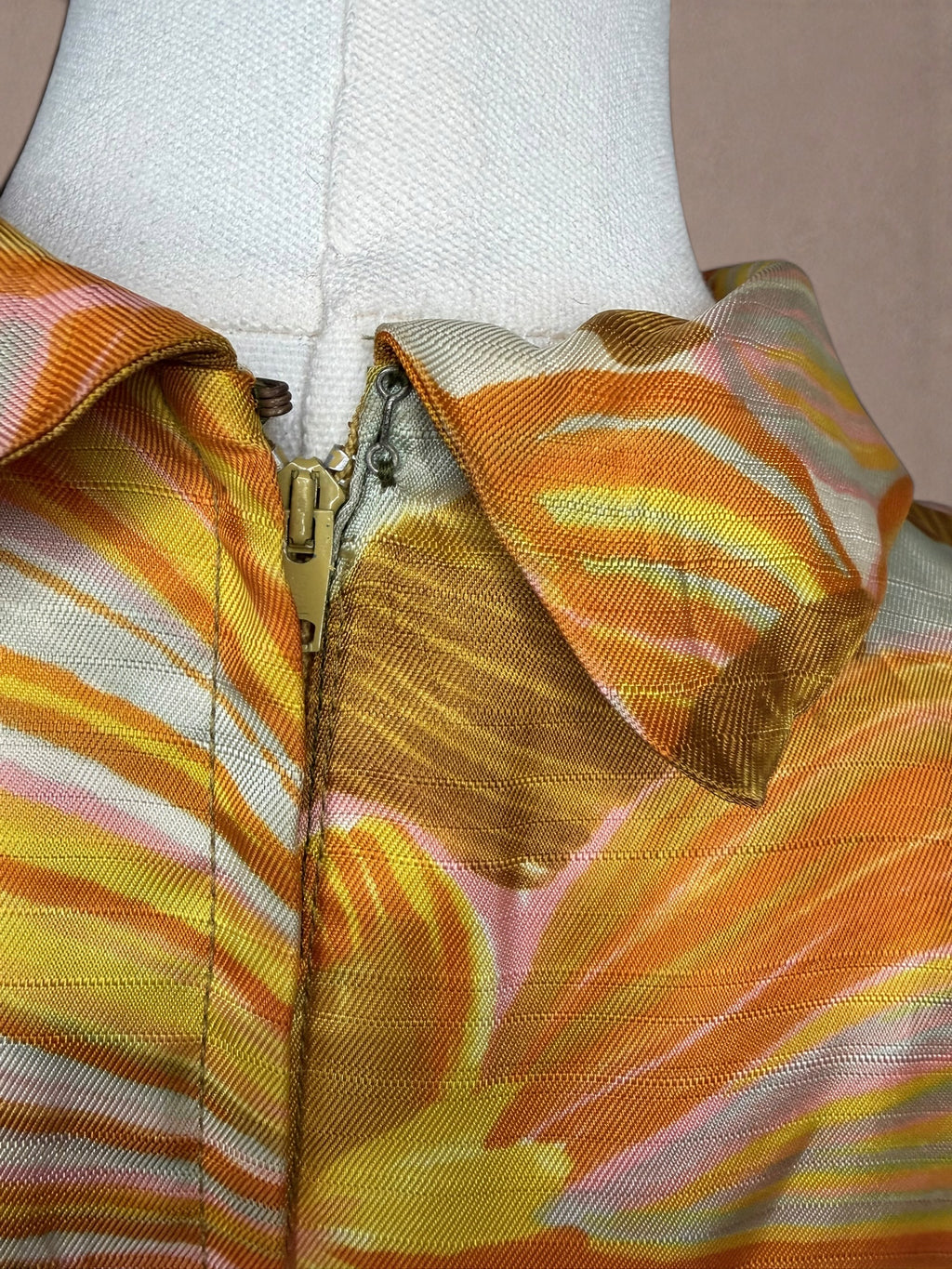 Wolf & Cohn, Vibrant Floral Shift 60s Dress & Matching Coat Set