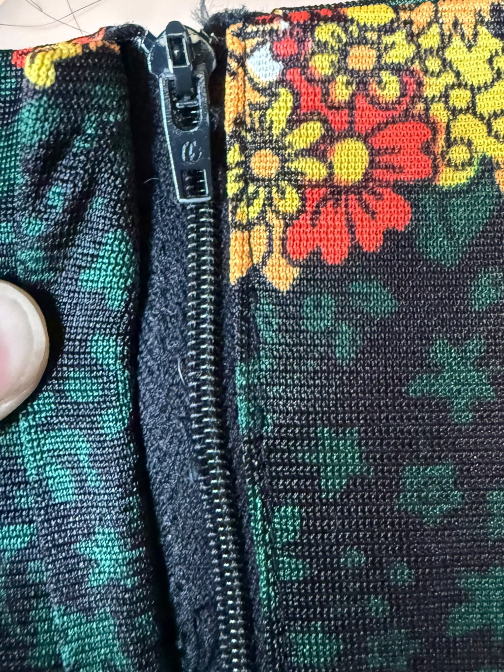 Sunday’s Child California 70s Floral Empire Mini Dress