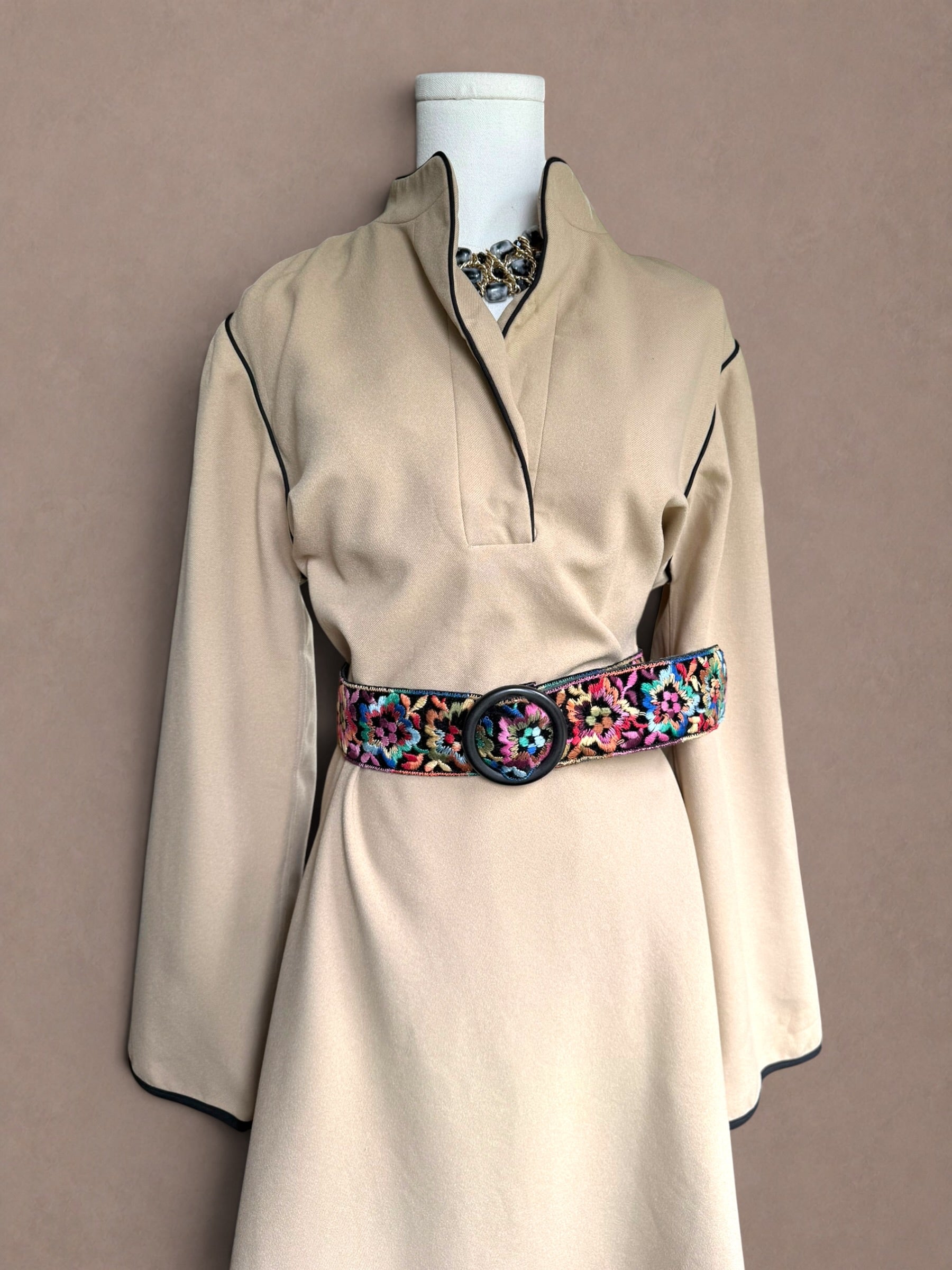 Randazzo 60s-70s Minimalist Midi Dress