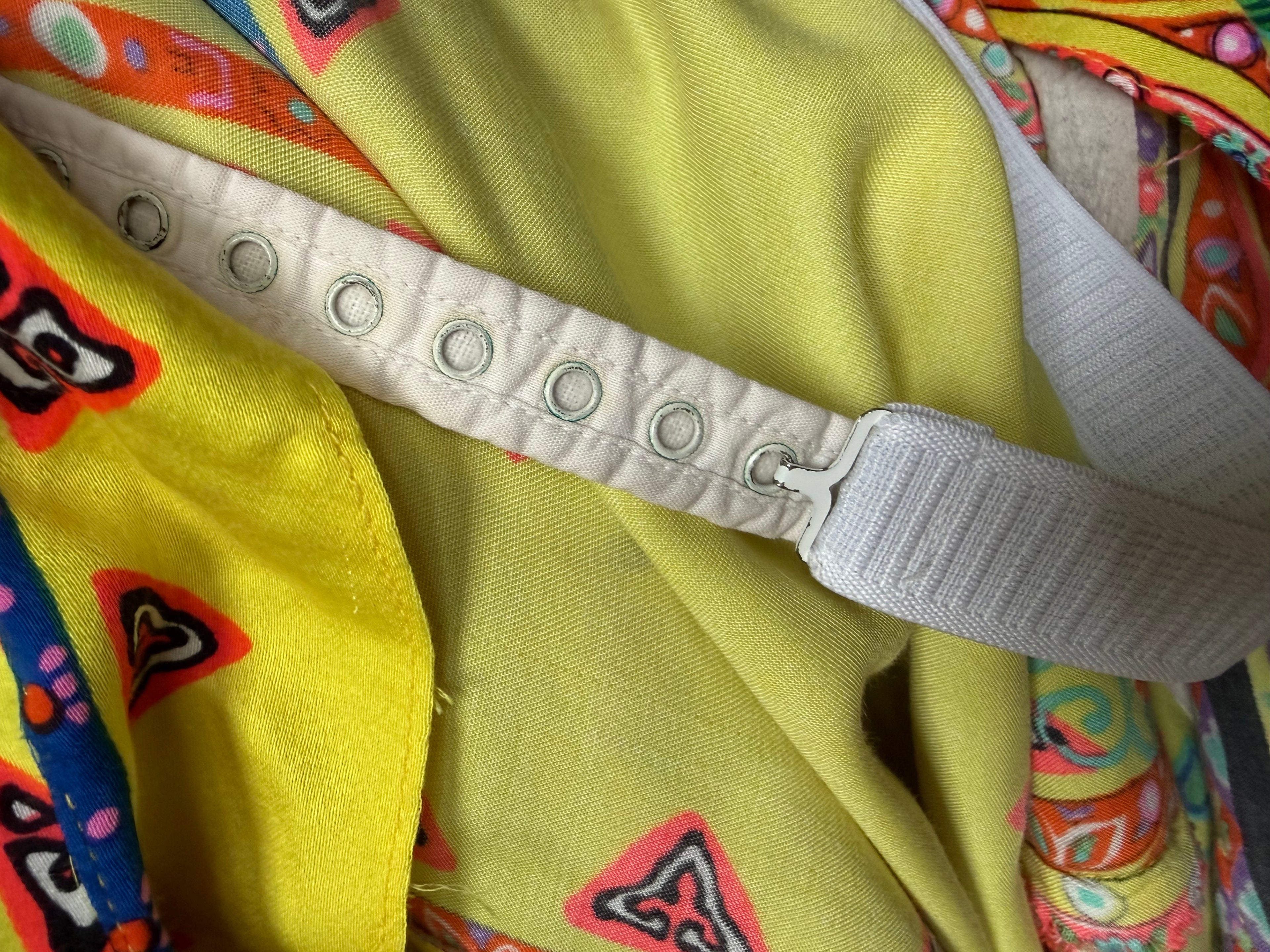 Alice of California 60s-70s Psychedelic Hostess Caftan