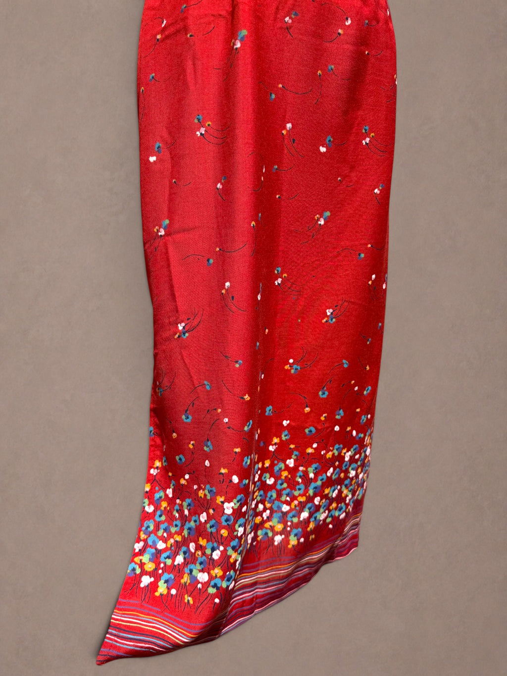 Scarlet 70s Wildflower Maxi Skirt