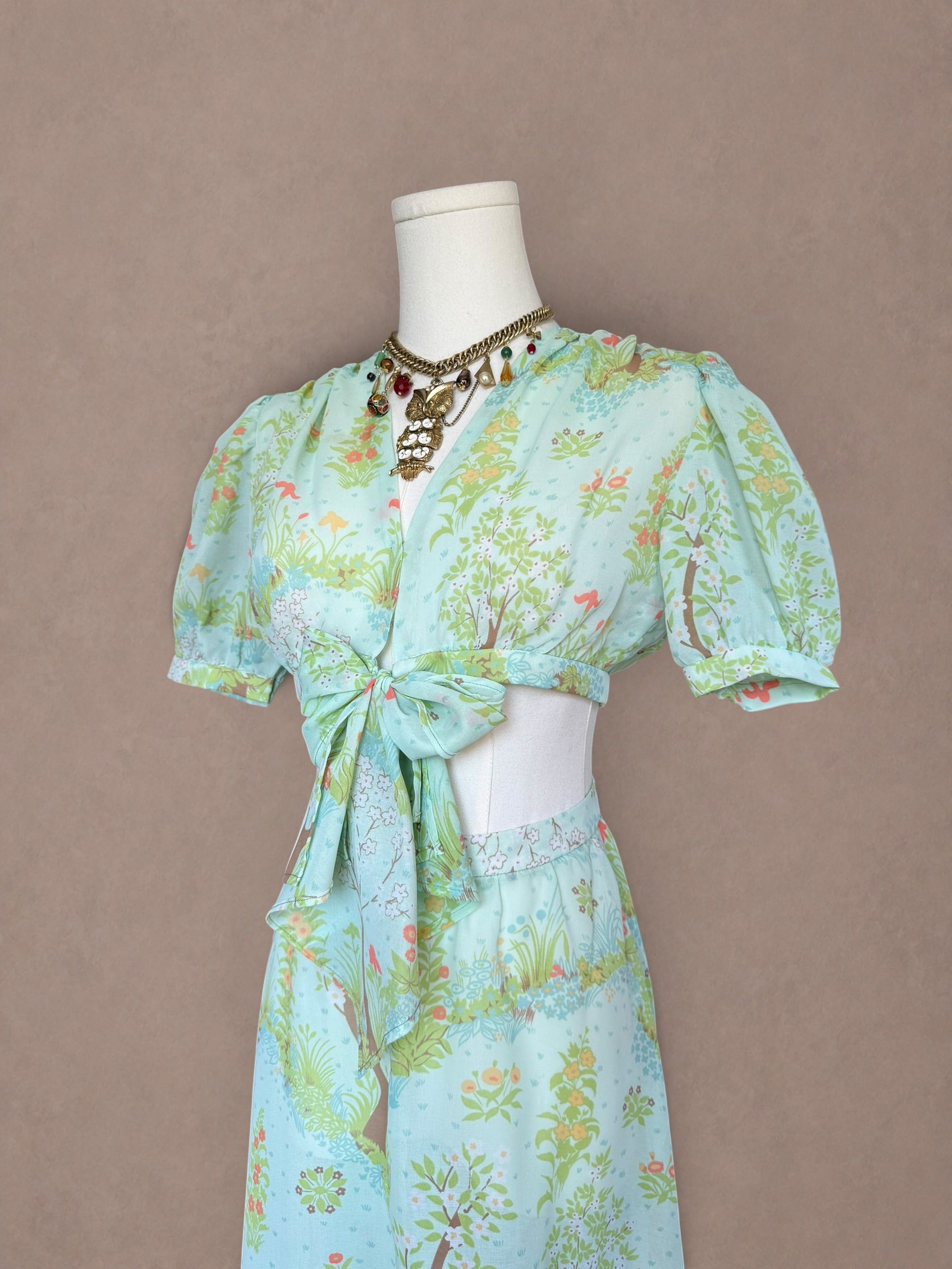 Woodland Novelty Print Two Piece Set by Softly
